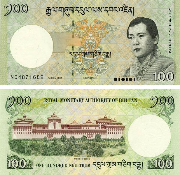 Bhutan 100 Ngultrum 2006-2015 UNC (P32)