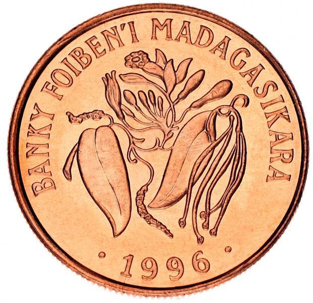 Madagascar 10 francs 1996 AU-UNC