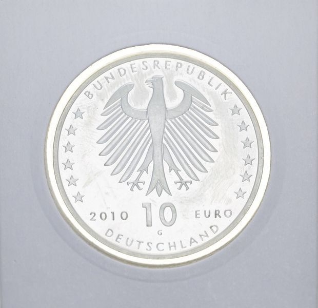 Coin Germany 10 euro 2010 "Konrad S?s" Silver UNC