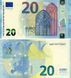 Banknote Italy 20 Euro 2015 SB S008 UNC