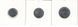Brazil set of 3 coins 1975 UNC 1, 2, 5 centavos