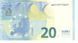 Banknote Italy 20 Euro 2015 SB S008 UNC