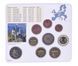 Germany set of 9 euro coins 2012 UNC A 1, 2, 5, 10, 20, 50 euro cent, 1, 2 euro, commemorative 2 euro blister