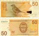 Banknote Netherlands Antilles 50 Guilders 2011 UNC Bird - Sparrow (P30e)
