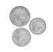 Brazil set of 3 coins 1975 UNC 1, 2, 5 centavos