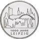 Монета Германия 10 евро 2015 &laquo;1000 лет Лейпцигу&raquo; UNC (KM#343) М02925 фото 1