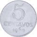 Монета Бразилія 5 сентаво 1969 UNC М10208 фото 1