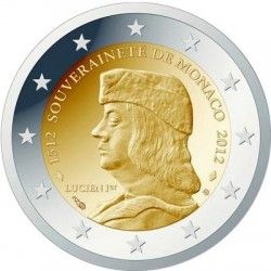 Монако 2 евро 2012 «500 лет независимости Монако» UNC (KM#199) М00201 фото