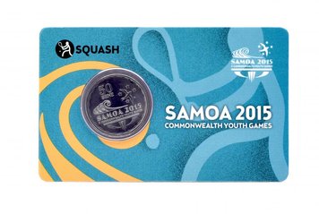 Самоа 50 сене 2015 UNC Спорт Молодёжные Игры Содружества - Сквош М15197 фото