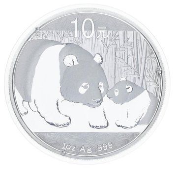 Coin China 10 Yuan 2011 Silver UNC Panda (Ag 999, oz, 31.1 grams)