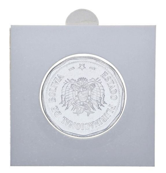 Coin Bolivia 2 boliviano 2010 AU-UNC