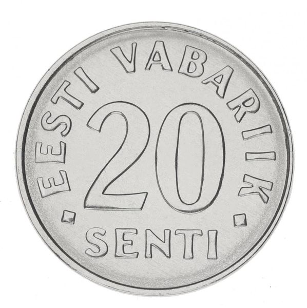 Эстония 20 сенти 2006 UNC М10870 фото