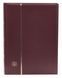 Stamp album (classer) 64 pages (32 black sheets) PREMIUM Leather red Leuchtturm