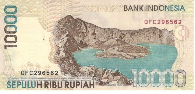 Indonesia Rs 10,000 1998 UNC (P137)