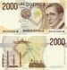 Banknote Italy 2000 lire 1990 UNC (P115)