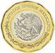 Мексика 20 песо 2021 Биметалл UNC 200 лет ВМФ Корабли М17345 фото 2
