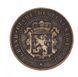 Coin Luxembourg 2.5 centimes 1854 F-VF
