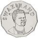 Swaziland 50 cents 2007 UNC
