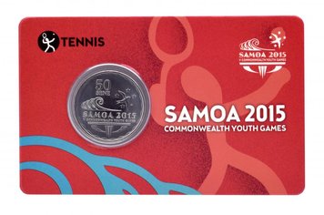 Самоа 50 сене 2015 UNC Спорт Молодёжные Игры Содружества - Теннис М15198 фото