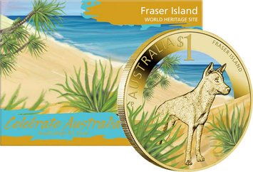 Australia 1 dollar 2012 "Meet Australia - Fraser Island" UNC (KM # 1822)