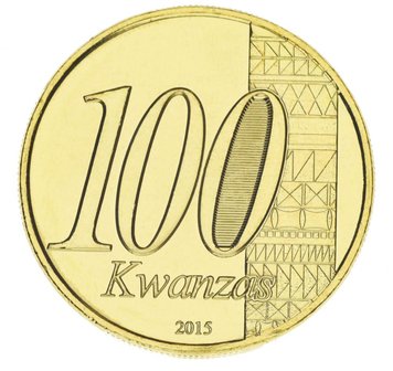 Angola 100 Kwanza 2015 UNC 40 Years of Independence