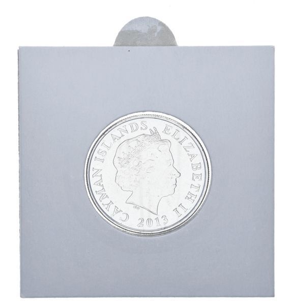 Coin Cayman Islands 25 cents 2013 UNC (KM # 134)