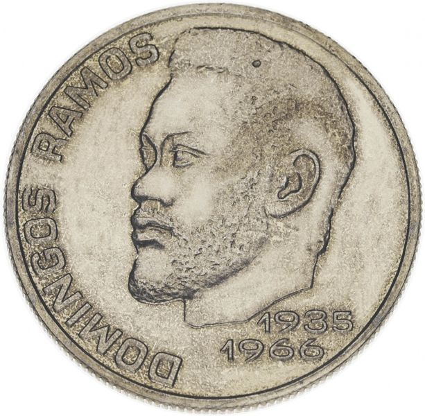 Монета Кабо-Верде 20 ескудо 1977-1980 VF-AU М13465 фото