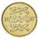 Монета Естонія 50 Сент 2007 UNC М10871 фото 4