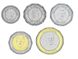 Sierra Leone set of 5 coins 2022 UNC 1, 5, 10, 25, 50 cents