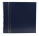 Album for 200 letters and envelopes (50 black sheets) long format blue with Leuchtturm case