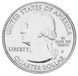 Coin USA 25 cents (quarter) 2013 S National Parks - Mount Rushmore (20th Park) UNC (KM # 546)