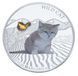Coin Fiji 2 Dollars 2013 Silver Proof Wild Cat - Sand Cat (Ag 999, oz, 31.1 grams)