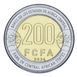 Coin Central Africa 200 francs 2024 (2025) Bimetal UNC М22750 photo 2