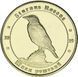 Medal Ukraine 1 zlotnik 2019 "Red Book of Ukraine - Shpak" UNC