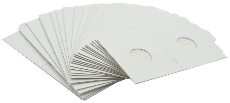 Coin holders with adhesive backing 17.5 mm, (25 pieces) Leuchtturm