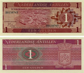 Netherlands Antilles 1 guilder 1970 UNC (P20)