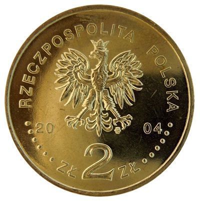 Poland 2 zloty 2004 "XXVIII Olympic Games - Athens" F-VF (Y # 516)