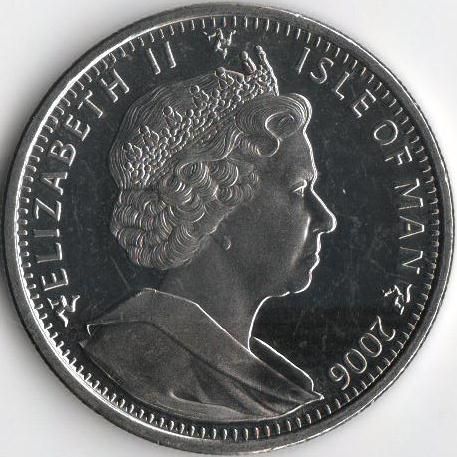 Coin Isle of Man 1 crown 2006 &ldquo;Epic battles.&nbsp;Battle of Agincourt &raquo;UNC (KM # 1306)