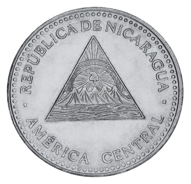 Coin Nicaragua 5 c&oacute;rdobas 2014 F-VF