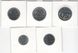 Brazil set of 5 coins 1980-1985 UNC 1, 5, 10, 20, 50 Cruzeiro