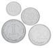 Набор монет Польша набор из 4 монет 2019 (2021) UNC Magnetic 10, 20, 50 грош, 1 злотый М16810 фото 1