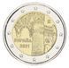 Coin Spain 2 euro 2021 Bimetal UNC Historic Center of Toledo