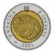 Монета Україна 5 гривень 2001 Біметал На рубежі тисячоліть UNC (KM # 107) М00407 фото 4
