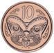 Coin New Zealand 10 cents 2012 UNC (KM # 117b)