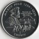 Острів Мен 1 крона 1998 &laquo;Марко Поло.&nbsp;Палац Кублай хана в Пекіні &raquo;UNC (KM#825) М08129 фото 1