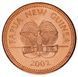 Папуа-Новая Гвинея 2 тойя 2002 UNC Рыба (KM#2) М14007 фото 2