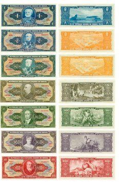 Бразилія набір з 7 банкнот UNC Б03818 фото