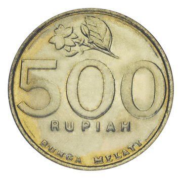 Coin Indonesia 500 rupiah 2001 F-VF М25459 photo