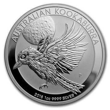 Australia 1 dollar 2018 Kookaburra UNC Silver