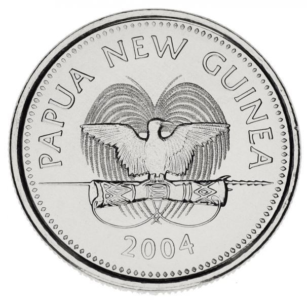 Папуа-Новая Гвинея 5 тойя 2004 UNC Черепаха (KM#3а) М14008 фото